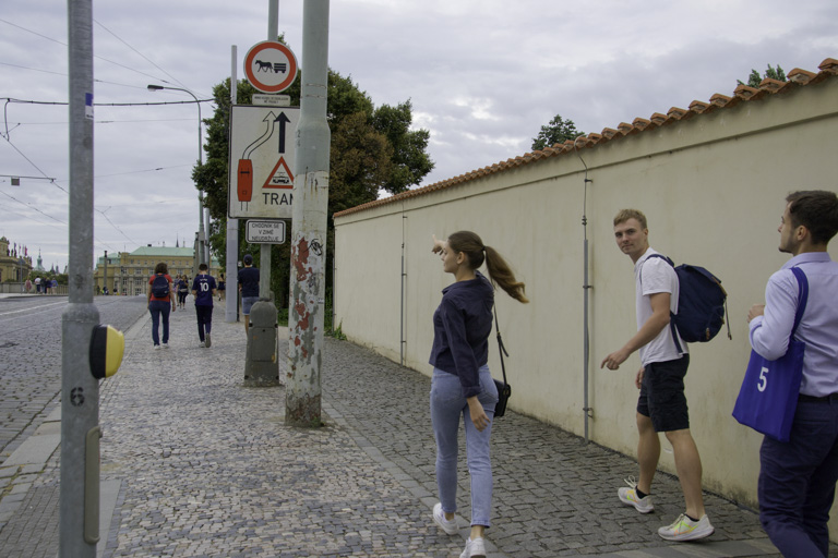 GPS Activated Tablet Quiz in Prague