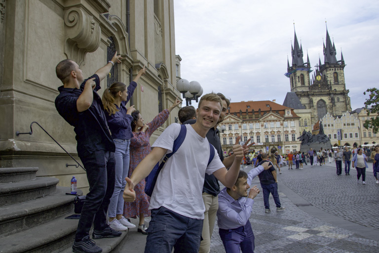 Prague Landmarks Scavenger Hunt Race